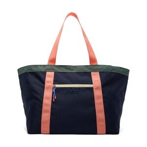 Victoria's Secret Coral and Blue Tote